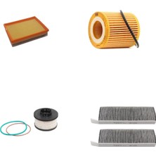 Bosch Filtre Bakım Seti Peugeot Partner 1.5 Bluehdı Dizel 2019+ Hava + Yağ F + Yakıt F. + Polen Sardes