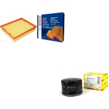 Bosch Filtre Bakım Seti Renault Laguna Iıı 1.6 Benzin 2008-2016 Hava + Yağ Filtre