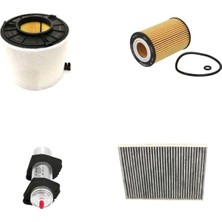 Bosch Filtre Bakım Seti Audi Q5 40 Tdı 2016+ Dizel Hava + Yağ F + Yakıt F. + Polen Bosch