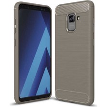 Samsung Galaxy A8 Plus 2018 Uyumlu Kılıf Zore Room Silikon Kapak