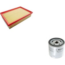 Bosch Filtre Bakım Seti Skoda Felicia 1.6 1998-2002 Benzinli Hava + Yağ Filtre