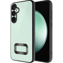 Samsung Galaxy S23 Fe Uyumlu Kılıf Kamera Korumalı Logo Gösteren Zore Omega Kapak