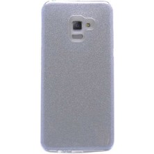 Samsung Galaxy A8 Plus 2018 Uyumlu Kılıf Zore Shining Silikon