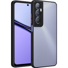 Realme C65 4g Uyumlu Kılıf Sert Silikon Kamera Korumalı Zore Hux Kapak