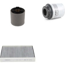 Bosch Filtre Bakım Seti Seat Toledo 1.4 Tsı 122 Beygir 2012-2013 Hava + Yağ F. + Polen Filtre Bosch