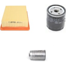 Bosch Filtre Bakım Seti Fiat Marea 1.9 Dizel Hava + Yağ F. + Yakıt Filtre Bosch