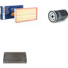 Bosch Filtre Bakım Seti Seat Toledo 1.6 100 Beygir 1999-2004 Aeh Akl Apf Motor Hava + Yağ F. + Polen Filtre Sardes