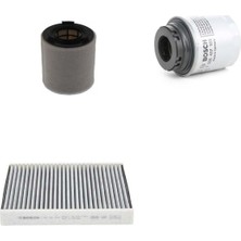 Bosch Filtre Bakım Seti Skoda Fabia 1.2 Tsı 105 Beygir 2011-2014 Hava + Yağ F. + Polen Filtre Bosch