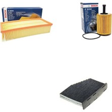 Bosch Filtre Bakım Seti Skoda Octavia 1.9 Tdı Dizel 2005-2010 1z3 Hava + Yağ F. + Polen Filtre Sardes