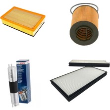 Bosch Filtre Bakım Seti Bmw 7 Serisi 730 Benzin 231 Beygir 2004-2005 Hava + Yağ F + Yakıt F. + Polen Sardes