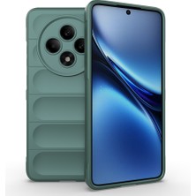 Oppo Reno 11FS Uyumlu Kılıf Esnek Tpu Oyuklu Arka Yüzey Tasarımlı Zore Etnik Silikon Kapak