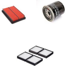 Bosch Filtre Bakım Seti Mazda 323 1.5 Benzin 1997-2001 Hava + Yağ F. + Polen Filtre Sardes
