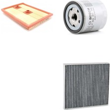 Bosch Filtre Bakım Seti Skoda Octavia 1.2 Tsı 2013-2018 Hava + Yağ F. + Polen Filtre Sardes