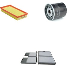 Bosch Filtre Bakım Seti Toyota Avensis 2.0 1997-2002 Benzinli Hava + Yağ F. + Polen Filtre Sardes