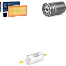 Bosch Filtre Bakım Seti Ford Focus 2.0 2000-2004 Benzinli Hava + Yağ F. + Yakıt Filtre Bosch