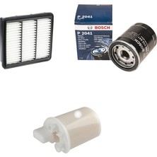Bosch Filtre Bakım Seti Hyundai I30 1.4 109 Beygir 2009-2011 Benzinli Hava + Yağ F. + Yakıt Filtre Sardes