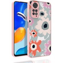 Xiaomi Redmi Note 11 Global Uyumlu Kılıf Desenli Kamera Korumalı Parlak Zore Nora Kapak