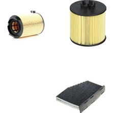 Bosch Filtre Bakım Seti Volkswagen Passat 1.4 Tsı Benzin 2005-2010 Hava + Yağ F. + Polen Filtre Sardes