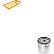 Bosch Filtre Bakım Seti Seat Toledo 1.6 105 Beygir 2000-2001 Aus Azd Bcb Motor Hava + Yağ Filtre