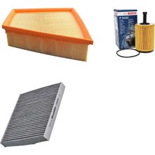 Bosch Filtre Bakım Seti Skoda Fabia 1.4 Tdı 2008-2010 Dizel Hava + Yağ F. + Polen Filtre Sardes