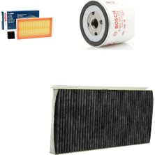 Bosch Filtre Bakım Seti Ford Tourneo Connect 1.8 Dizel 2002-2005 75 Beygir Hava + Yağ F. + Polen Filtre Sardes