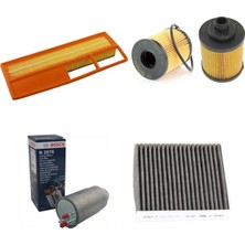 Bosch Filtre Bakım Seti Fiat Linea 1.3 Dizel Mtj Multijet Hava + Yağ F + Yakıt F. + Polen Sardes,yağ Filtre Iki Tip Çıkar Lütfen Şase No Gönderiniz.