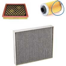 Bosch Filtre Bakım Seti Opel Insignia A 2.8 Turbo  Hava + Yağ F. + Polen Filtre Bosch