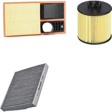 Bosch Filtre Bakım Seti Skoda Fabia 1.6 2008-2010 Benzinli Hava + Yağ F. + Polen Filtre Sardes