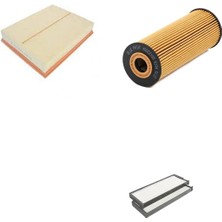 Bosch Filtre Bakım Seti Ssangyong Rodius 2.7 Xdı Dizel 2007-2012 Hava + Yağ F. + Polen Filtre Blueprint