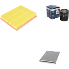 Bosch Filtre Bakım Seti Opel Astra G 1.4 1.6 1999-2005 Benzinli Hava + Yağ F. + Polen Filtre Sardes