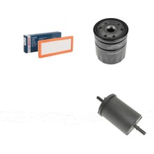 Bosch Filtre Bakım Seti Peugeot 3008 1.6 Puretech Benzin 180 Beygir Hava + Yağ F. + Yakıt Filtre Bosch