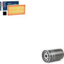 Bosch Filtre Bakım Seti Ford Focus 2.0 2000-2004 Benzinli Hava + Yağ Filtre