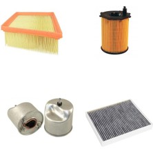 Bosch Filtre Bakım Seti Ford Transit Courier 1.6 Tdcı 2014+ 95 Beygir Hava + Yağ F + Yakıt F. + Polen Bosch