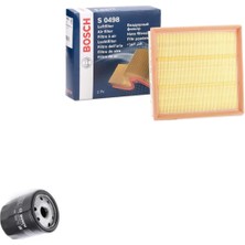 Bosch Filtre Bakım Seti Opel Corsa E 1.0 Benzin 2015+ Hava + Yağ Filtre