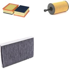 Bosch Filtre Bakım Seti Peugeot 306 1.4 Benzinli 75 Beygir Motor Noya Kadar 4717577 Hava + Yağ F. + Polen Filtre Sardes