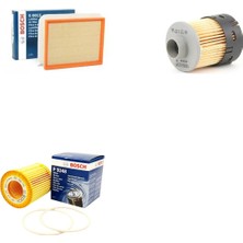 Bosch Filtre Bakım Seti Opel Astra G 1.9 Dizel 1999-2004 Hava + Yağ F. + Yakıt Filtre Bosch