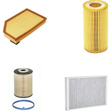 Bosch Filtre Bakım Seti Volvo S60 Iı 2.4 Dizel 215 Beygir 2011+ Hava + Yağ F + Yakıt F. + Polen Sardes