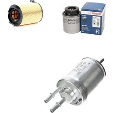 Bosch Filtre Bakım Seti Volkswagen Jetta 1.4 Tsı 2009-2010 122 Beygir Caxa Motor Hava + Yağ F. + Yakıt Filtre Bosch