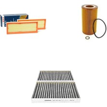 Bosch Filtre Bakım Seti Mercedes S Serisi S 350 W221 2006-2012 Benzin Hava + Yağ F. + Polen Filtre Sardes