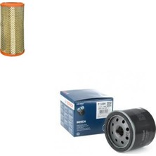 Bosch Filtre Bakım Seti Alfa Romeo 156 1.6 Benzinli 2002 + Hava + Yağ Filtre