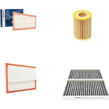 Bosch Filtre Bakım Seti Mercedes S Serisi S 320 W221 2006-2012 Benzin Hava + Yağ F. + Polen Filtre Bosch