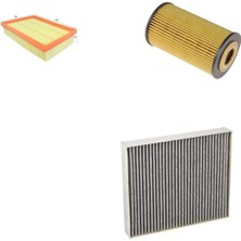 Bosch Filtre Bakım Seti Opel Mokka 1.4 1.6 Benzin 2012+ Hava + Yağ F. + Polen Filtre Sardes