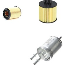 Bosch Filtre Bakım Seti Volkswagen Eos 1.4 Tsı Benzinli 2007-2008 Hava + Yağ F. + Yakıt Filtre Bosch