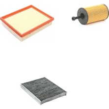 Bosch Filtre Bakım Seti Citroen Xsara 1.6 Benzinli 95 Beygir Hava + Yağ F. + Polen Filtre Sardes