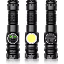 9 Mod Şarjlı Kamp Lambası El Feneri