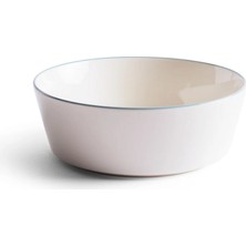 Acme Roman 4 Parça Beyaz-Mavi Küçük Bowl
