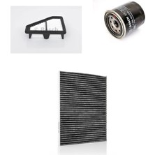 Bosch Filtre Bakım Seti Honda Cıvıc 1.4 I-Vtec 2012-2016 99 Beygir Hava + Yağ F. + Polen Filtre Bosch