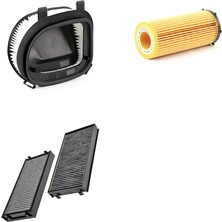 Bosch Filtre Bakım Seti Bmw X5 E70 4.0 D Dizel 306 Beygir 2007-2012 Hava + Yağ F. + Polen Filtre Sardes