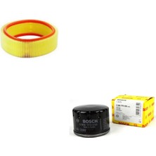 Bosch Filtre Bakım Seti Dacia Logan 1.4 75 Beygir Benzinli 2004-2011 Hava + Yağ Filtre