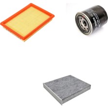 Bosch Filtre Bakım Seti Honda Cıvıc 1.4 90 Beygir Klimasız 1996-2001 Hava + Yağ F. + Polen Filtre Sion